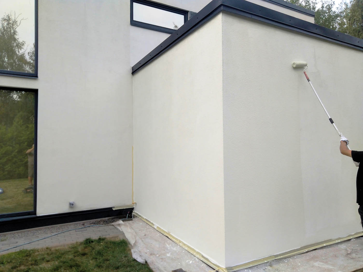 Travaux de ravalement de façade